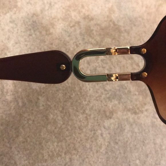 EUC Jimmy Choo Sunglasses brown ombré - Picture 4 of 7